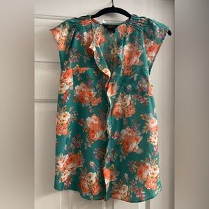 Ovi Floral Sleeveless Blouse